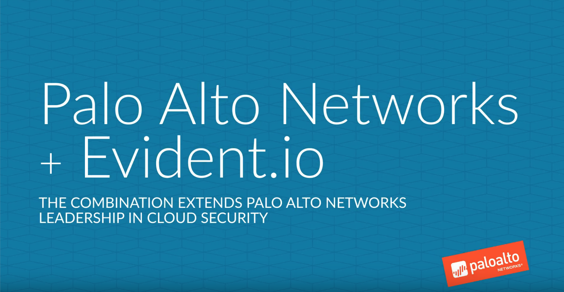 Welcome Evident.io! Here Comes Cloud Security at the Speed of DevOps