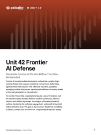Unit 42 Frontier AI Defense