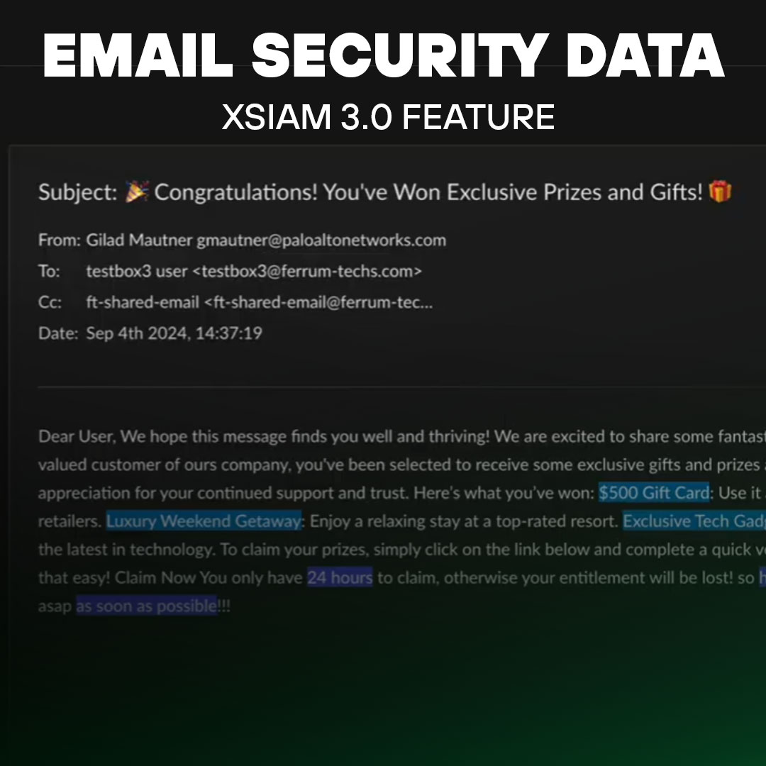 Cortex just got email security!