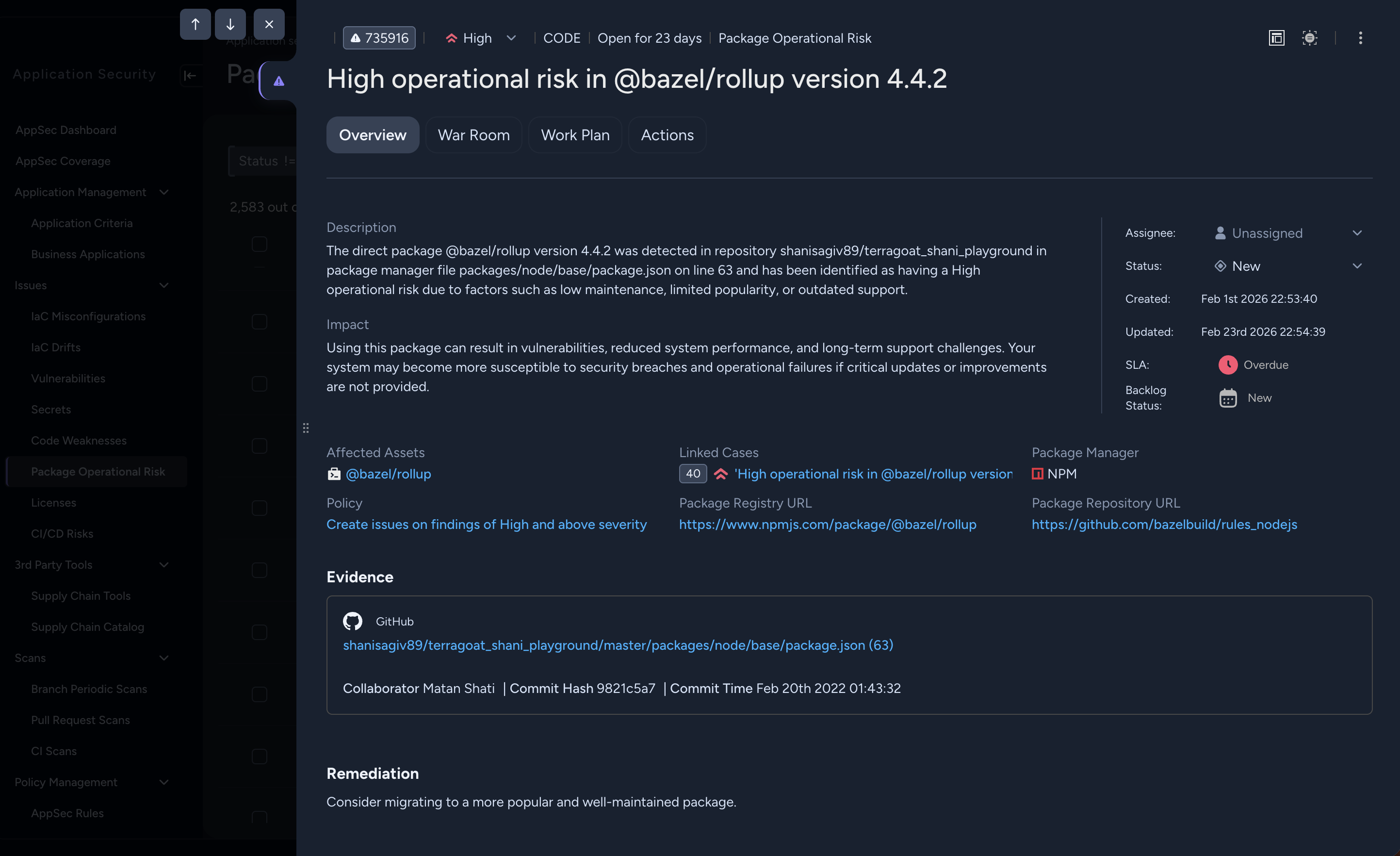 OSS license compliance