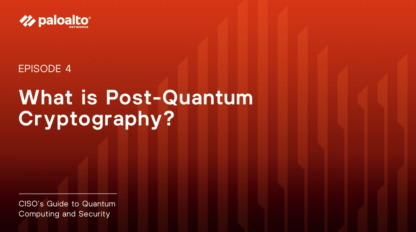 Thumbnail for the video title A CISO's Guide to Quantum Security Episode 4