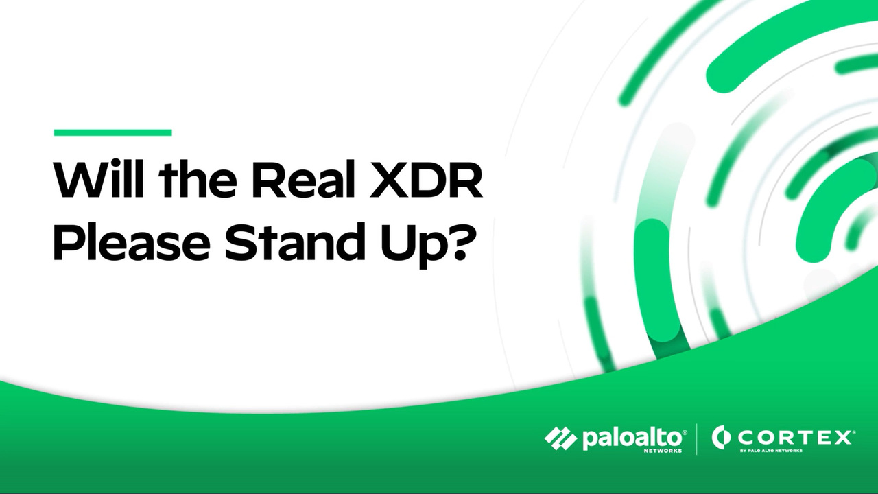 Video: Will the Real XDR Please Stand Up?
