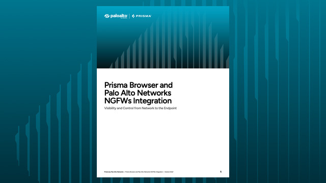 Prisma Browser and NGFWs integration