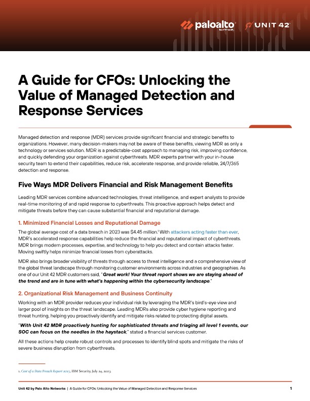 A Guide for CFOs